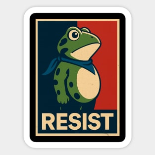 Portland-Frog Sticker